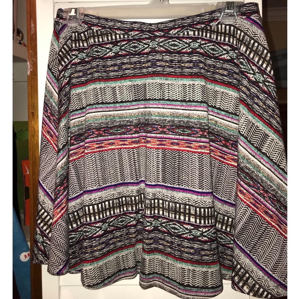 multicolor skirt